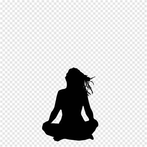 Free Download Woman Silhouette Sitting Meditation People