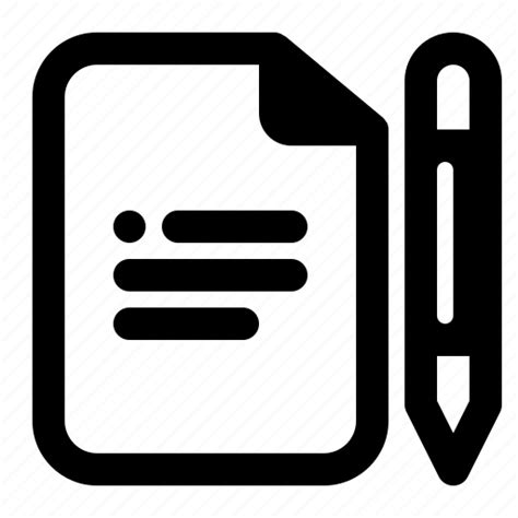 Article Report Summary Icon Download On Iconfinder
