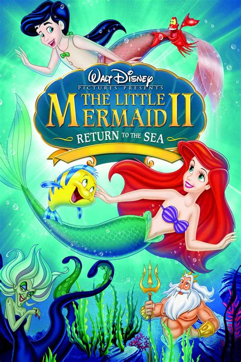 Walt Disney Posters The Little Mermaid Ii Return To The Sea Walt