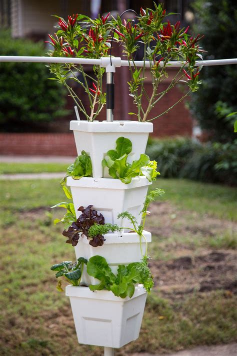 The Bio Tower A Revolutionary Vertical Hydroponic System Provides The