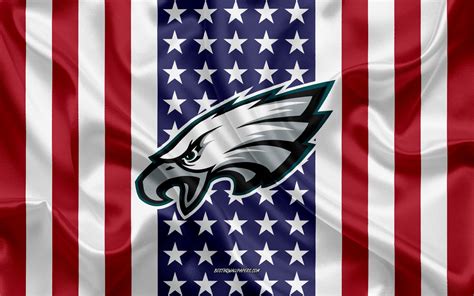 29 Philadelphia Eagles American Flag Wallpapers Wallpapersafari