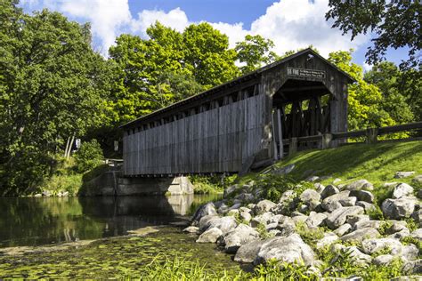 10 Beautiful Covered Bridges In Michigan You Have To Visit
