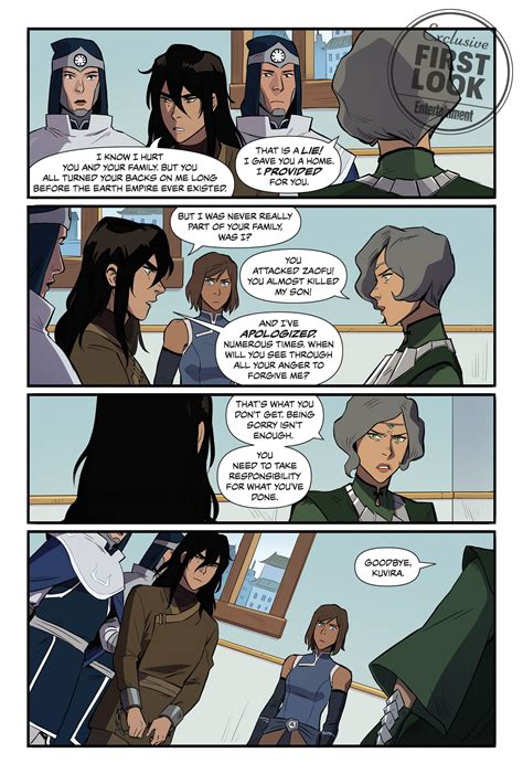 Exclusive Kuvira Goes On Trial In New Legend Of Korra Comic Korra Comic Legend Of Korra Korra
