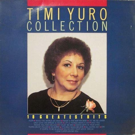 Timi Yuro Collection 18 Greatest Hits Timi Yuro Cd Album