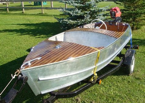 12ft 1948 Aerocraft Boat Design Boat Restoration Runabout Boat