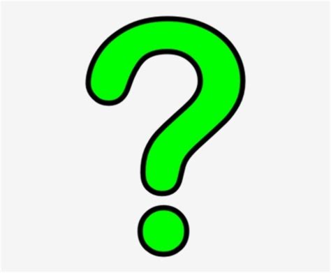 Green Question Mark Clip Art All In One Photos