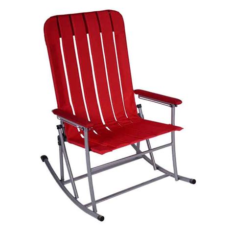A good beach chair is light, stable and worth sitting on. Oversized Folding Rocking Chair