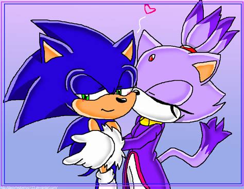 sonaze a kiss for sonic by rosen madchen on deviantart