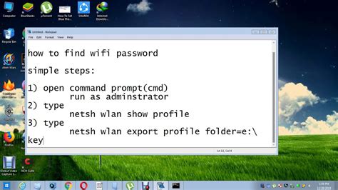 How To Find Wifi Password Using Cmd Simple Steps Youtube