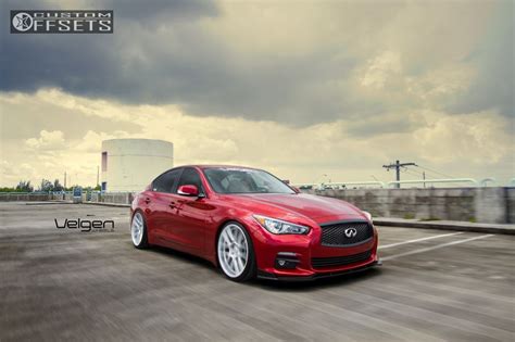 2014 Infiniti Q50 Velgen Vmb6 Rsr Custom Offsets