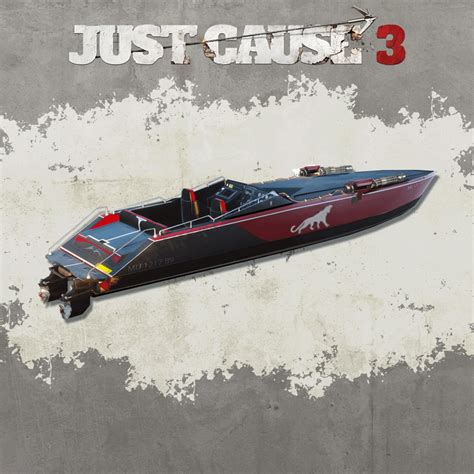Just Cause 3 Mini Gun Racing Boat