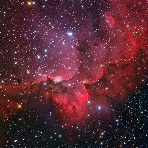 Ngc 7380 The Wizard Nebula 3011 X 3006 Nebula Astronomy Space Photos