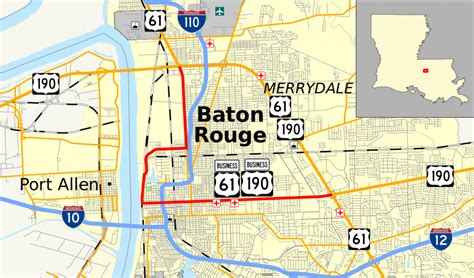 Claim a country by adding the most maps. Printable Street Map Of Baton Rouge, Louisiana | Maps Vector intended for Printable Map Of Baton ...