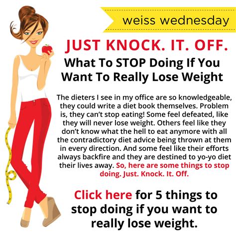 Just Knock. It. Off: 5 Things To STOP Doing If You Want To ...