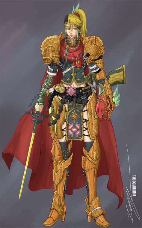Samus Aran Mystic Knight By Coronaditempesta On