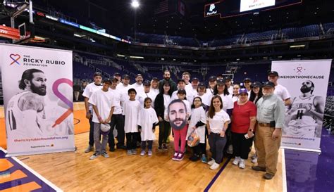 Ricky Rubio Wins The Nba Cares Award For His Invaluable Work Off The