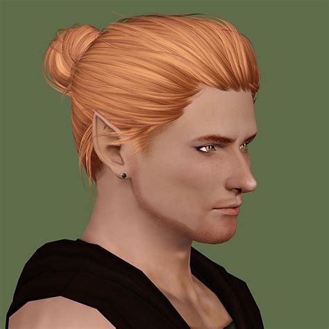 Mod The Sims Hair Xilmandr Anto Blackout Found Sims Hair Hair