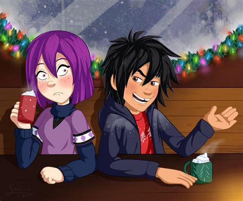 So Aunt Cass Is Hanging Mistletoe By Starimo On Deviantart