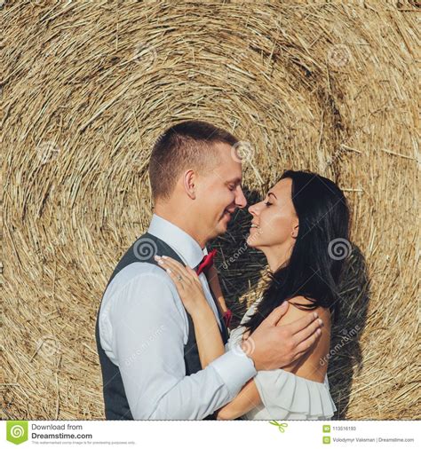 happy stylish smiling couple walking in tuscany italy on their stock image image of couple