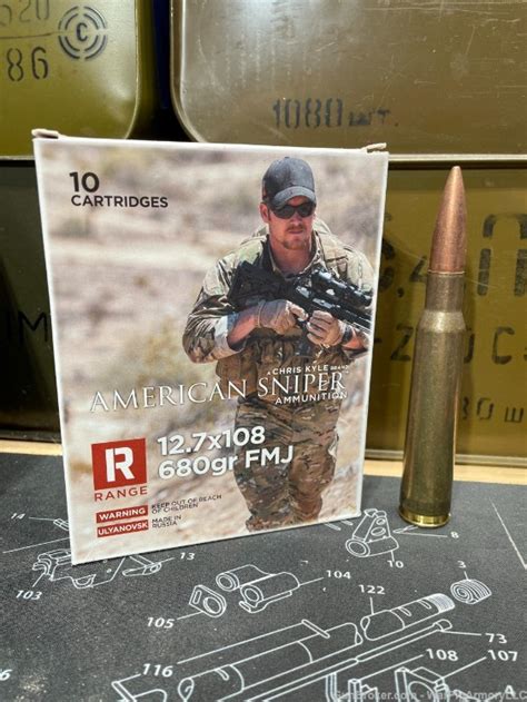 Tula Ammo X Mm Grain Fmj Chris Kyle Round Box Rifle Ammunition At Gunbroker Com