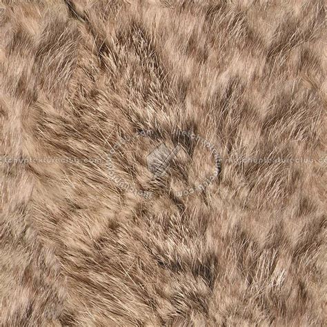 Faux Fake Fur Animal Texture Seamless 09559