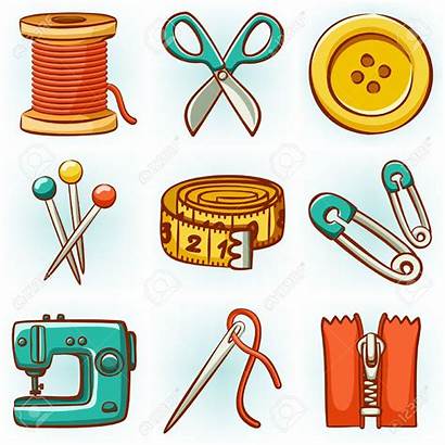 Sewing Clipart Equipment Cartoon Tools Clipground