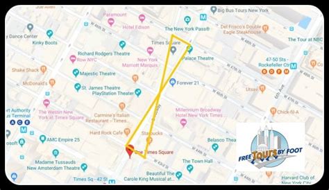 Times square from mapcarta, the free map. Map Of New York City Times Square Area - Best Map Collection