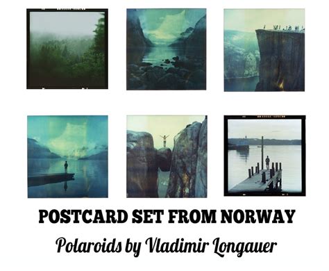 Norway Postcards From Norway Lot Set Pack Polaroids Etsy Postcard
