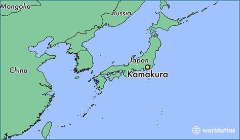 Where Is Kamakura Japan Kamakura Kanagawa Map