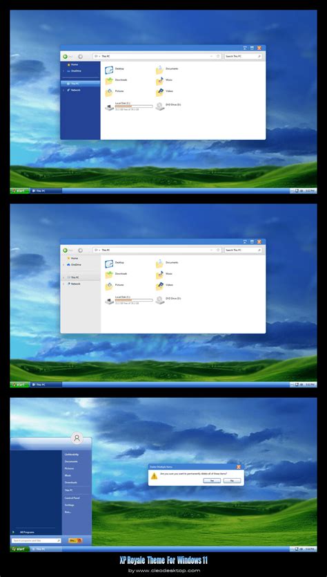 Windows Xp Royale Theme For Windows 11 22h2 Cleodesktop