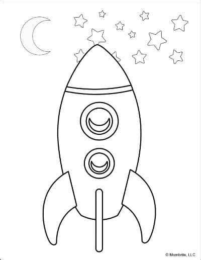 Free Printable Coloring Pages Outer Space Rocket Pres Vrogue Co