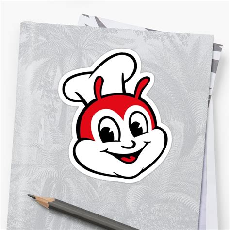 Classic Jollibee Fast Food Logo Stickers By Mryum Redbubble