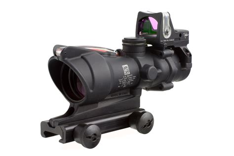 Trijicon Acog 4x32 Dual Illuminated Red Crosshair 223 Reticle With 70