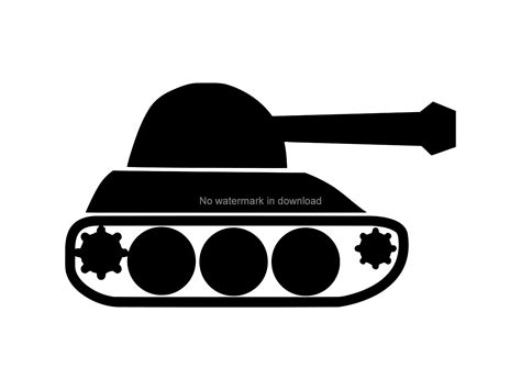 Art Tanks Svg Vector Shapes Design Files Digital Clip Art Military