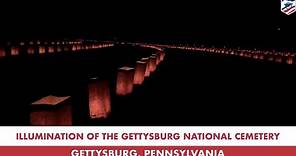 The Illumination at Gettysburg National Cemetery: Remembrance Day 2021