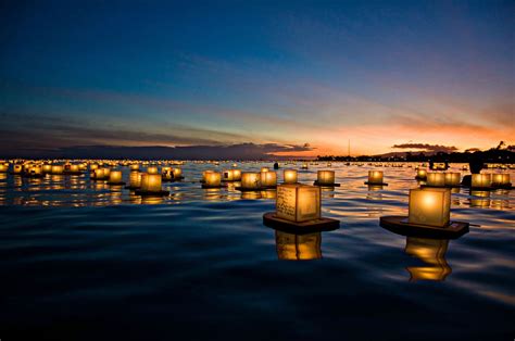 Remember Loved Ones At Shinnyo Lantern Floating Hawaii On Memorial Day