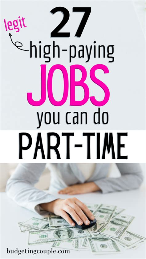 Best Part Time Jobs To Make Extra Money High Paying Jobs Best Part