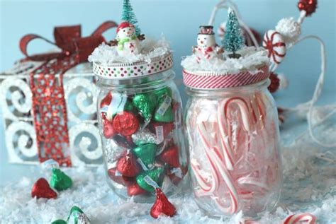 Mason Jar Christmas Candy Ideas