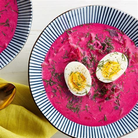 How To Make Chlodnik Polish Cold Beet Soup Epicurious