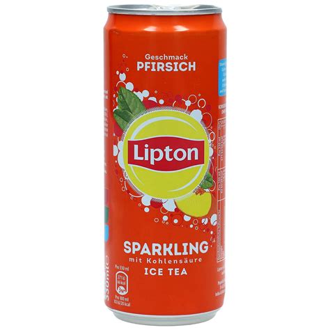 Lipton Ice Tea Sparkling Pfirsich 330ml Online Kaufen Im World Of