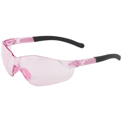 Erb 18596 Grace Safety Glasses Pink Frame Pink Clear Lens