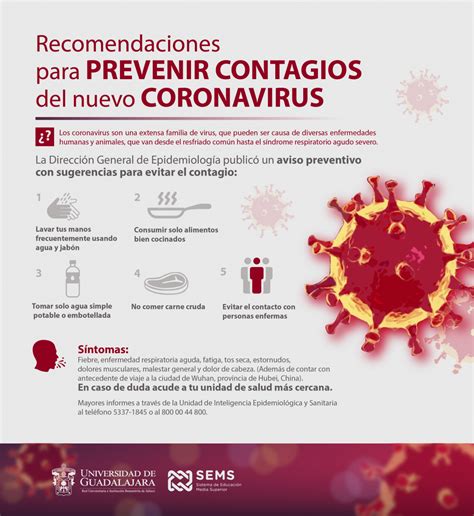 Recomendaciones Para Prevenir Contagios Del Nuevo Coronavirus Sistema