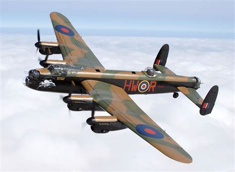 Lancaster Wwii Bomber Avro Aircraft Raf Bomber Britannica