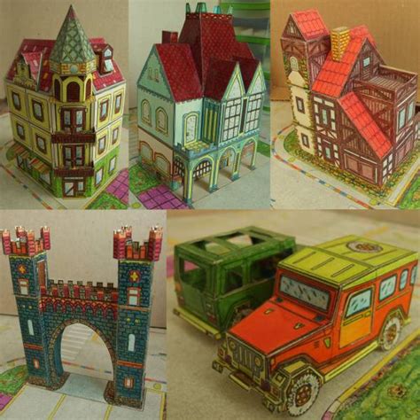 Hungarian Architecture And Vehicle Paper Models