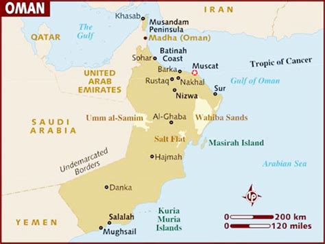 Muscat Oman In World Map United States Map