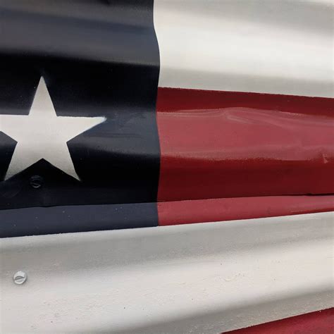 Huge Rustic American Flags 10 Ft Barn Metal Flags Rustic Etsy