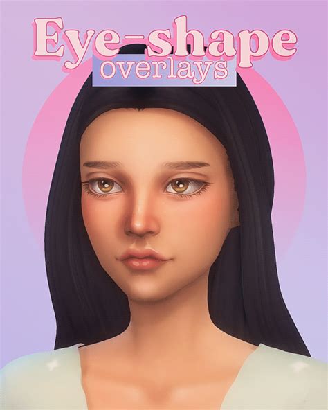 Eye Shape Overlays Sims 4 Cc Eyes The Sims 4 Skin Sims 4 Cc Skin