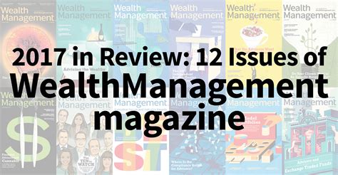 2017 In Review Wealthmanagement Magazine Wealth Management