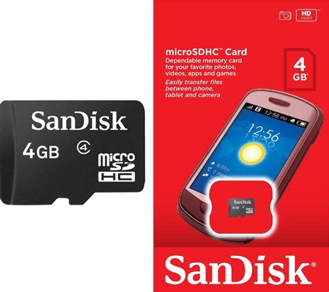 Memory Card Sandisk 4gb