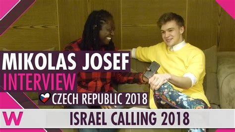 Without the dialing code, nobody can't make a call from the other country to the czech republic. Mikolas Josef (Czech Republic 2018) Interview | Israel ...
